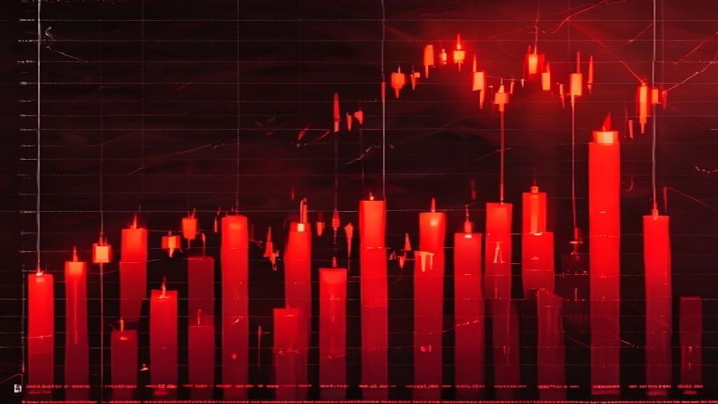 bitcoin price drop chart red candles market