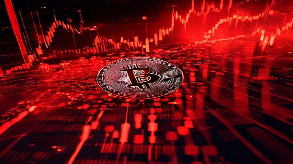 bitcoin price crash red market liquidation crypto
