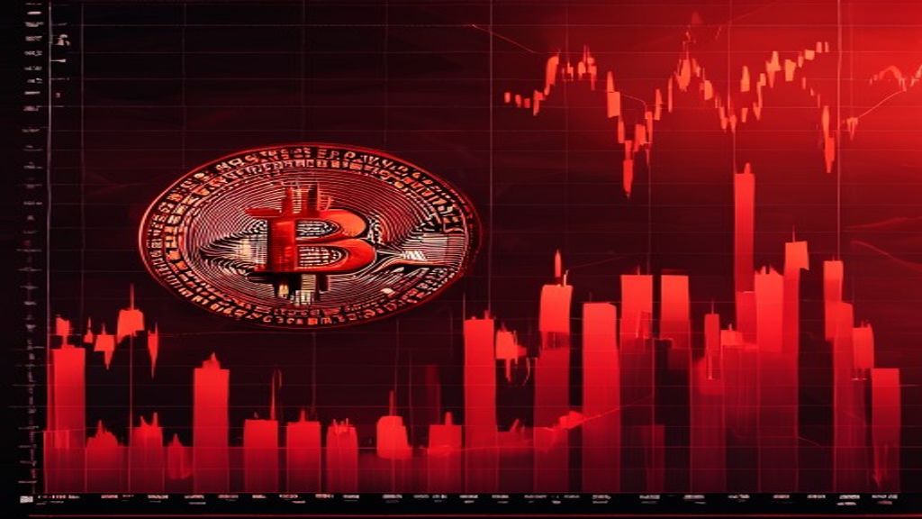 bitcoin price drop market analysis chart red