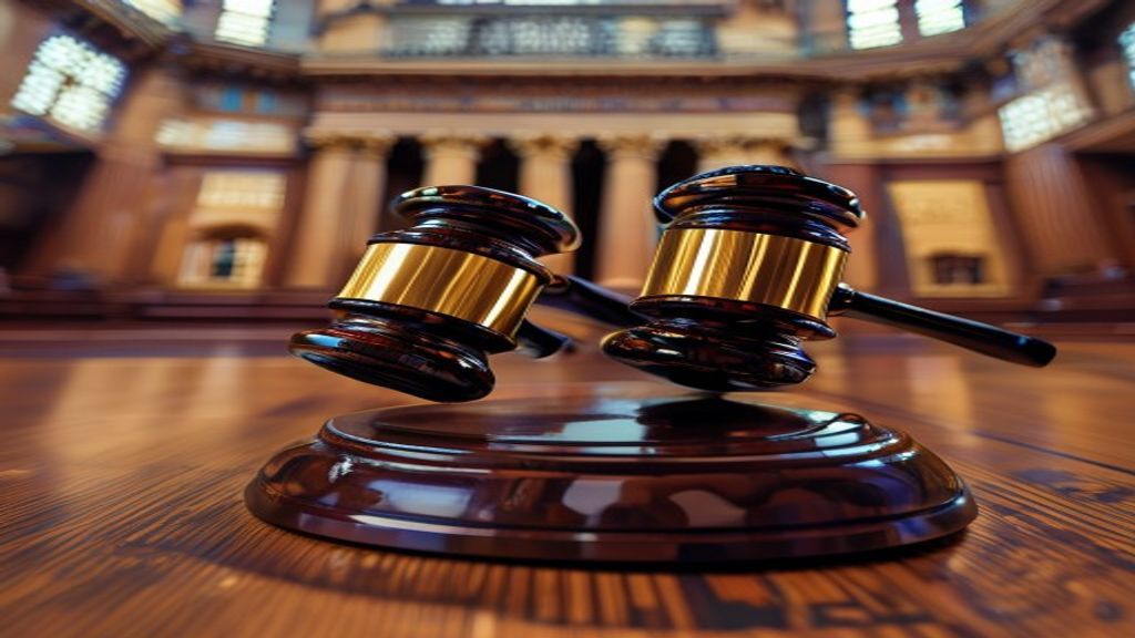 US federal regulation courthouse gavel financial markets