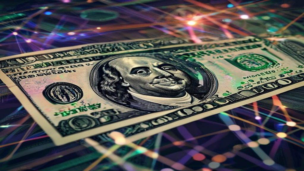 US Congress digital money dollar bill blockchain