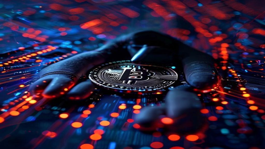 cryptocurrency hacker cybersecurity digital attack