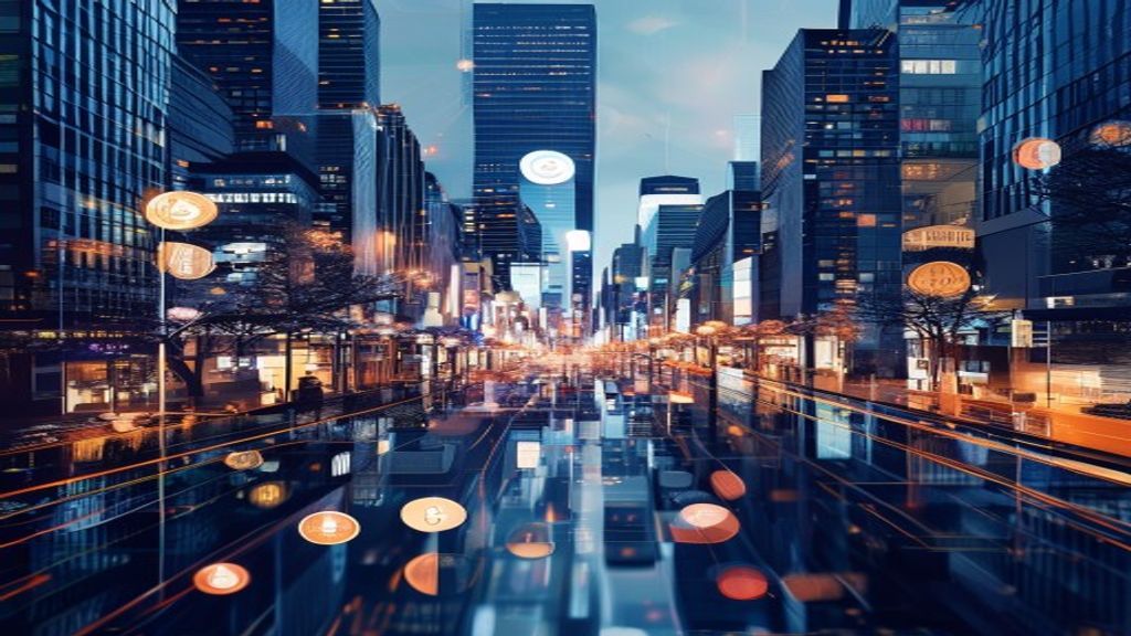 Japan city financial district digital currency stablecoin
