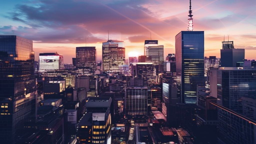 Japan Tokyo finance digital currency stablecoin skyline