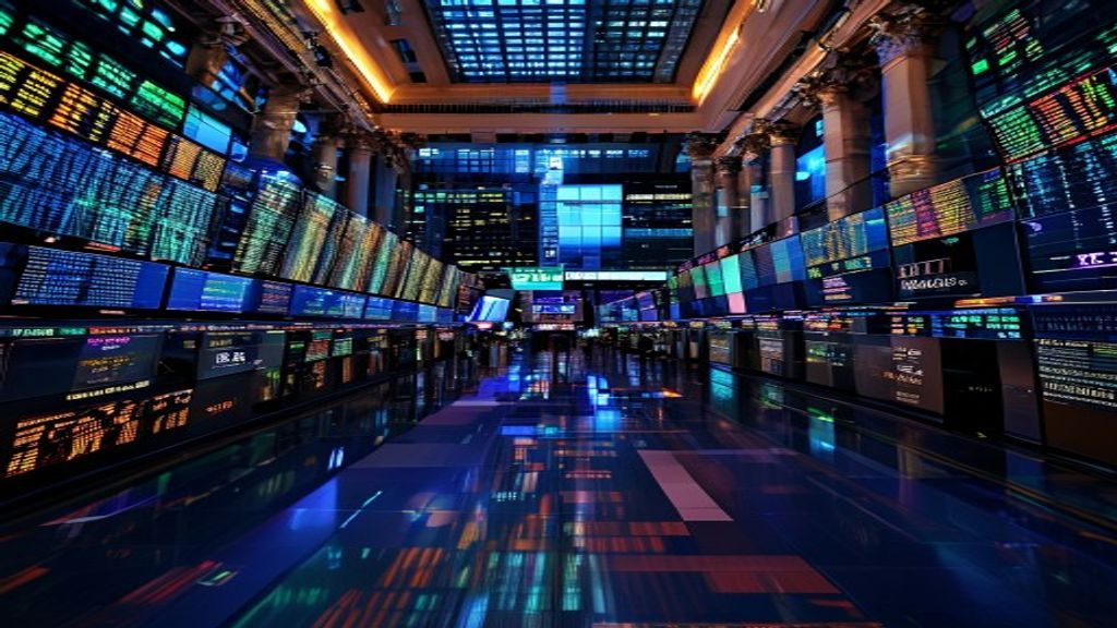 New York Stock Exchange trading floor finance technology