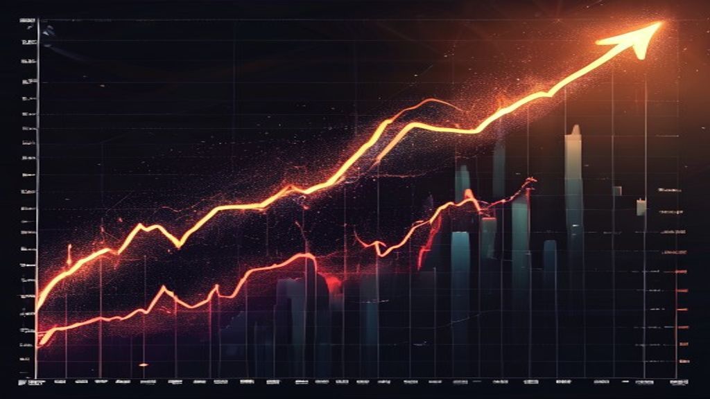 Stellar XLM cryptocurrency chart rising market