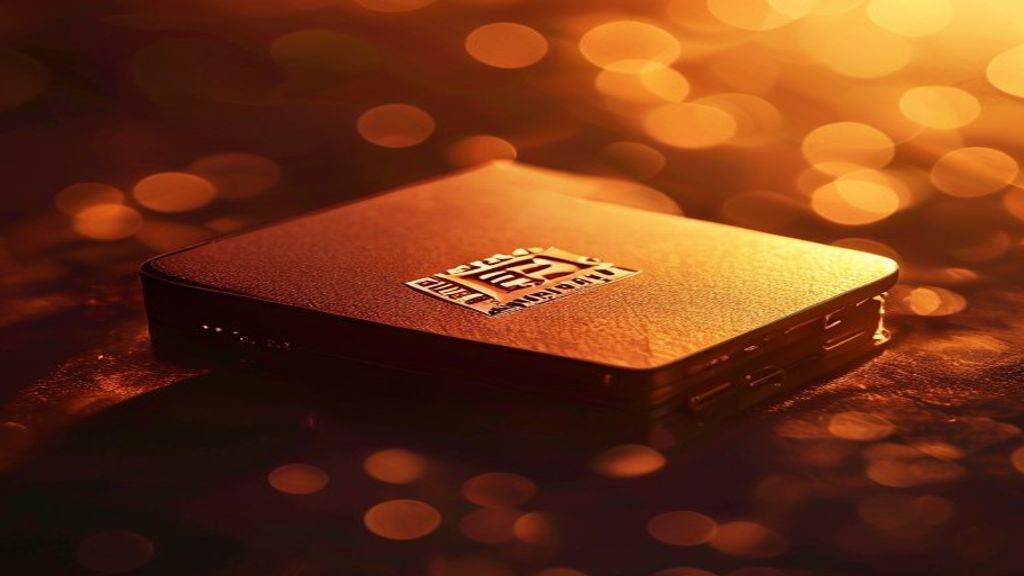 Create a cinematic editorial cover image for a cryptocurrency news portal showing a hardware wallet device positioned at