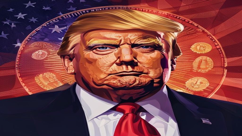 Donald Trump cryptocurrency tokens digital money politics
