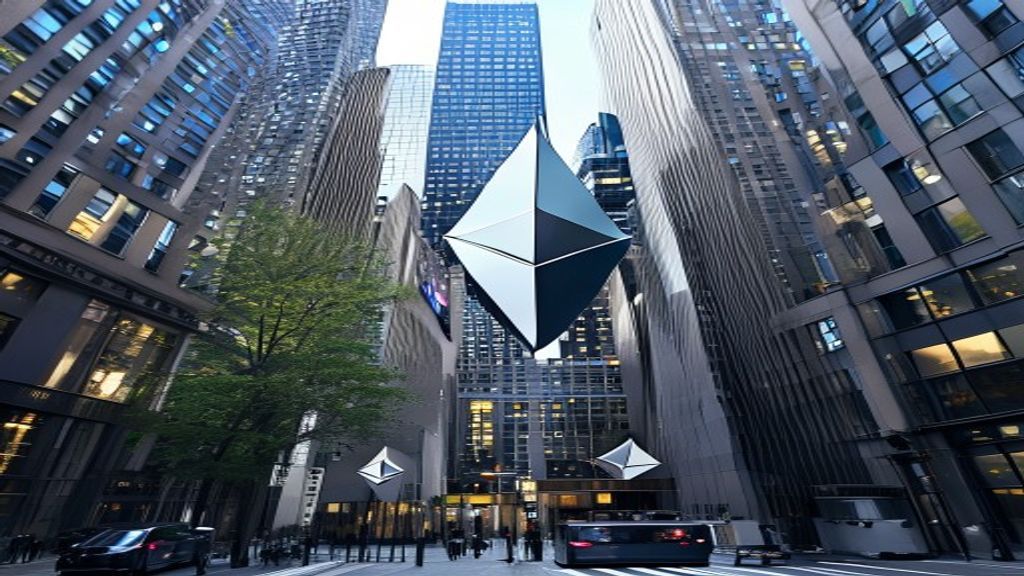 Ethereum corporate treasury stock market Wall Street