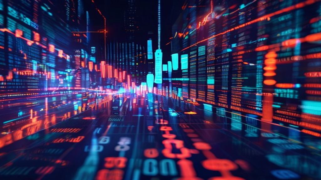 stock market blockchain tokenization digital finance wall street