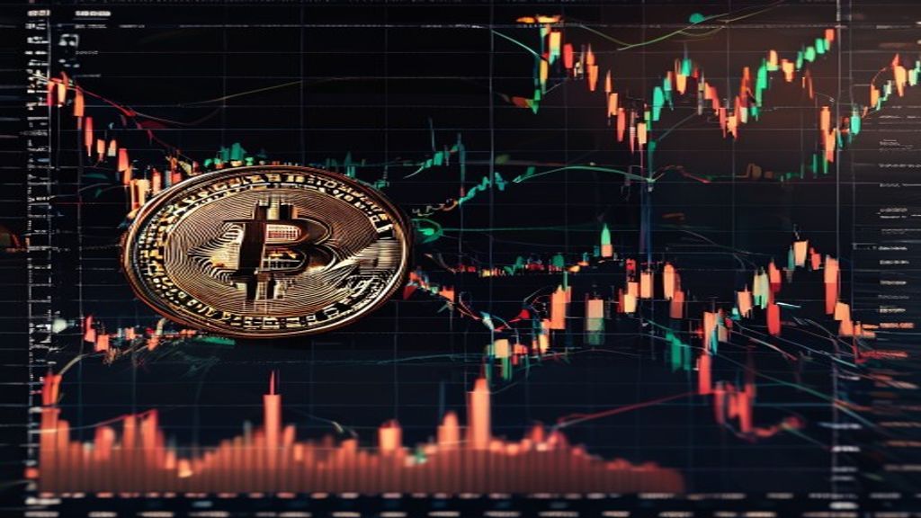 Bitcoin price chart traders loss market volatility