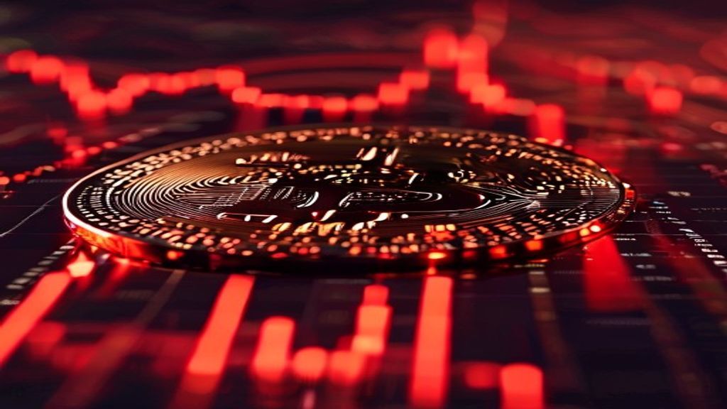 bitcoin price stagnation crypto market red candles