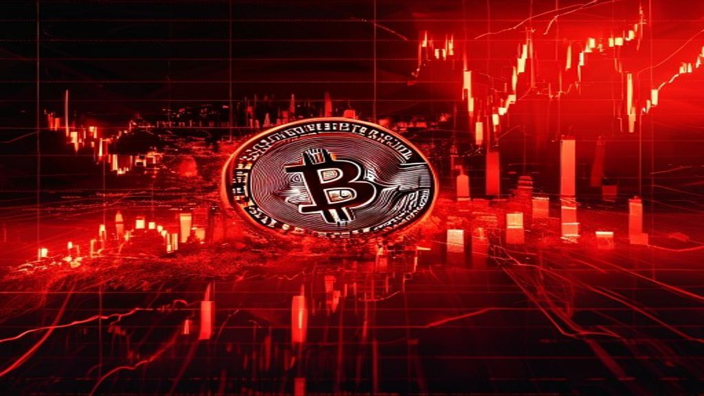 bitcoin price crash market red chart 2026