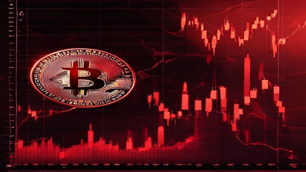 bitcoin price drop trading chart red market