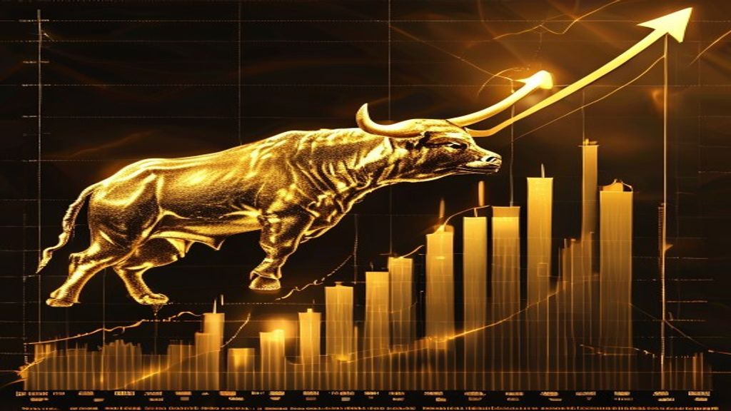 bitcoin price chart rising gold bull market