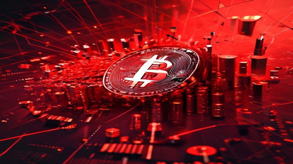 crypto exchange collapse token crash market red