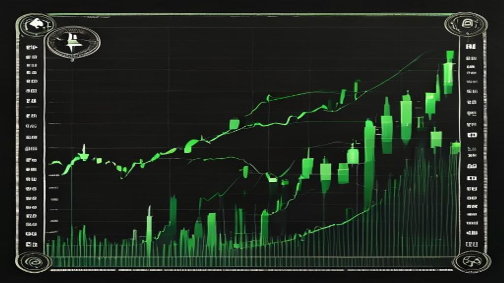 Cardano ADA cryptocurrency price chart green growth