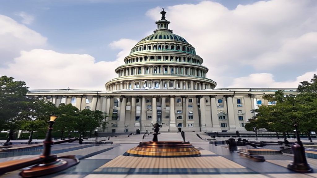 US Capitol building regulation cryptocurrency law gavel