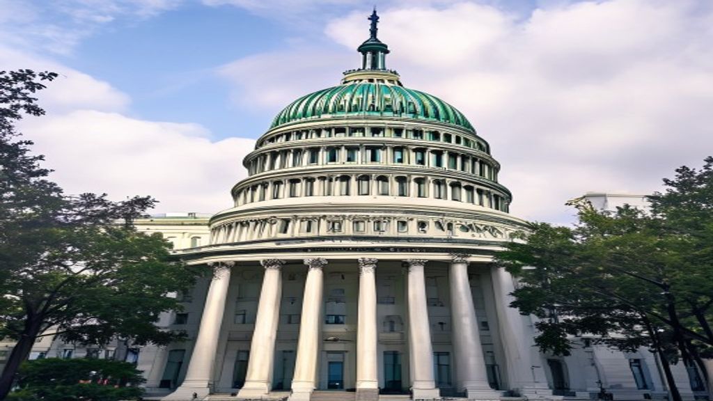 US Capitol building Washington bitcoin legislation