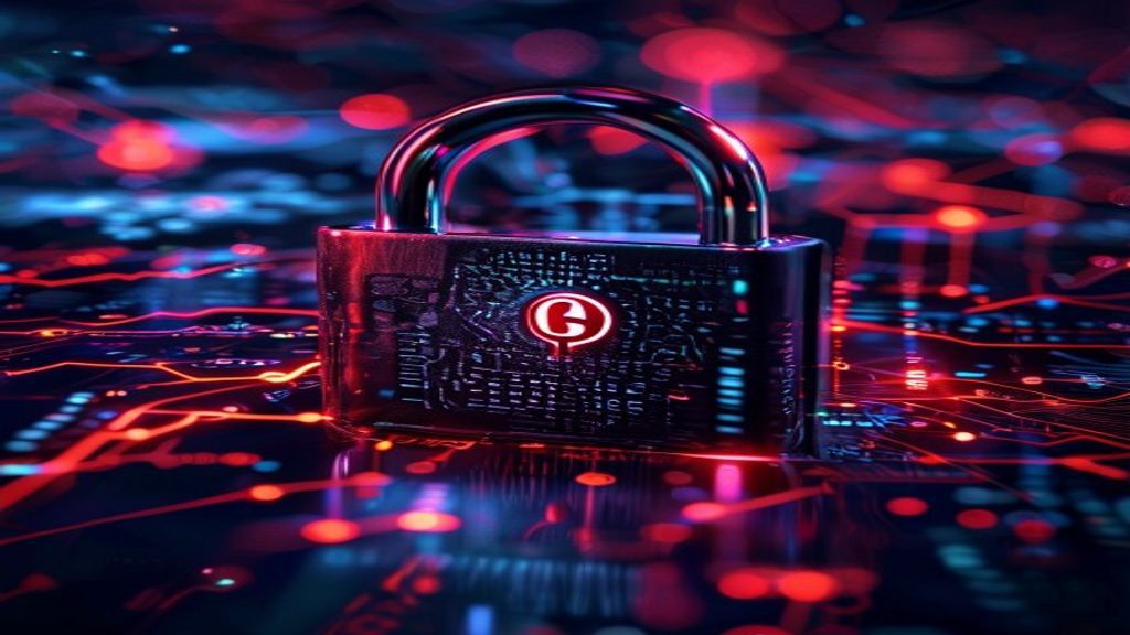 hacker cybersecurity crypto scam digital lock