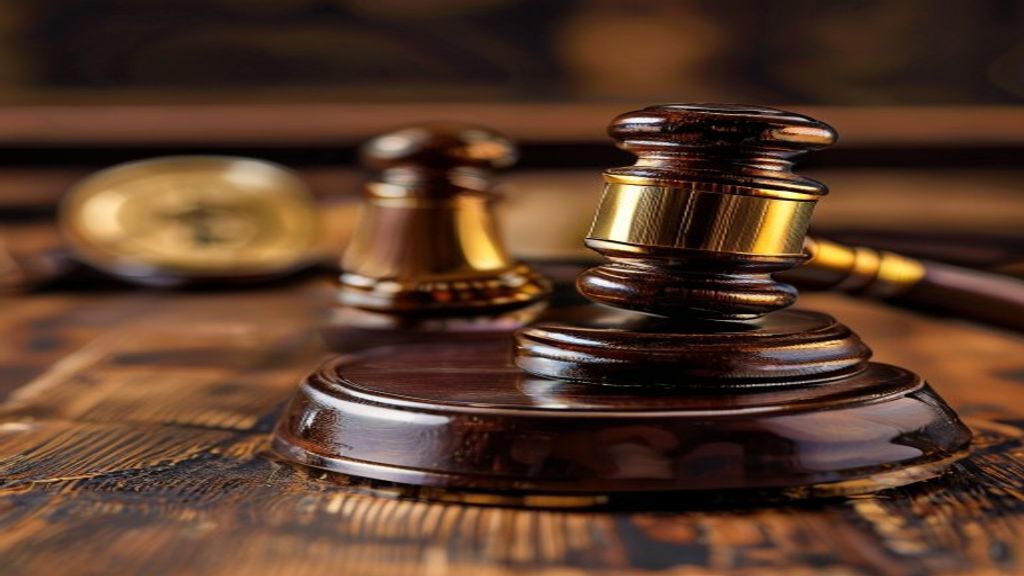 courtroom gavel cryptocurrency fraud justice