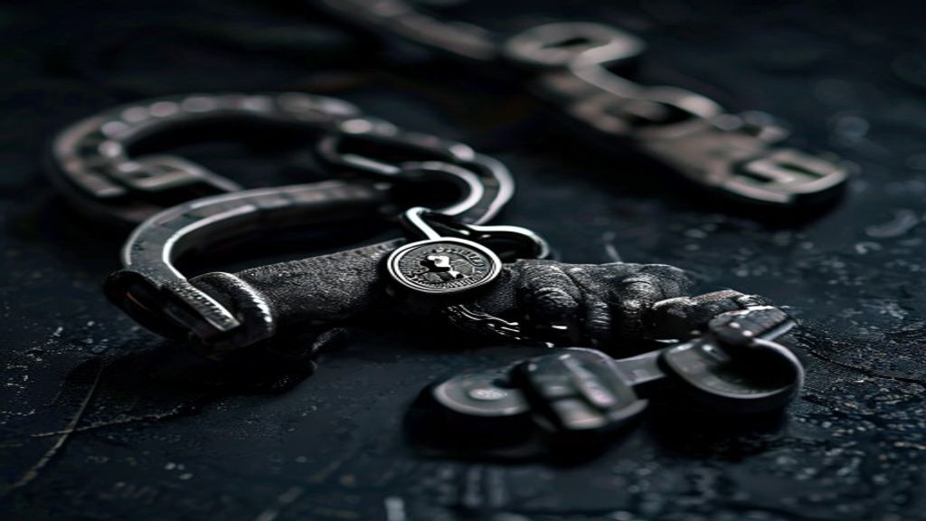 handcuffs cryptocurrency darknet drug trafficking investigation