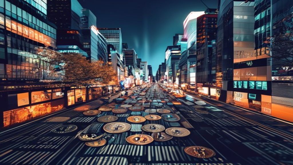 Japan Tokyo finance stock market bitcoin cryptocurrency