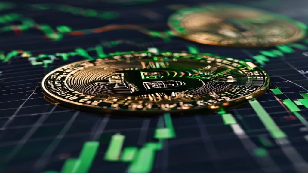 Bitcoin ETF institutional investment stock market green chart