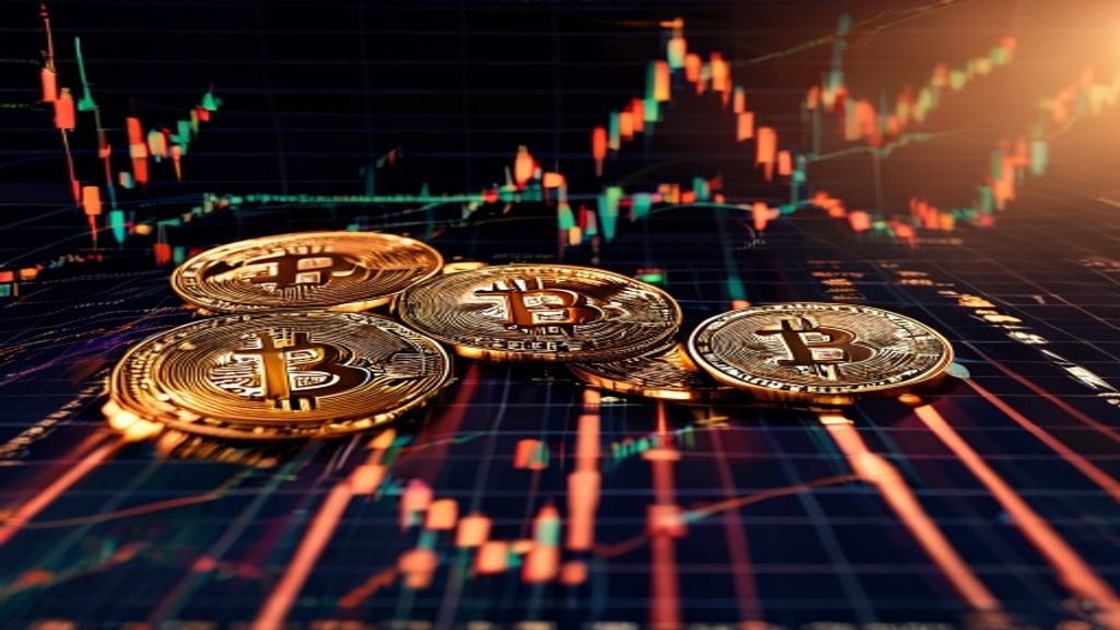 Bitcoin ETF stock market outflow financial chart
