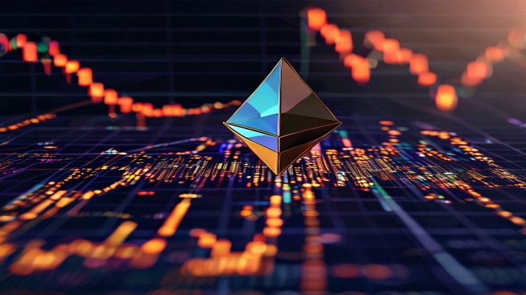 Ethereum price drop crypto market chart 2025