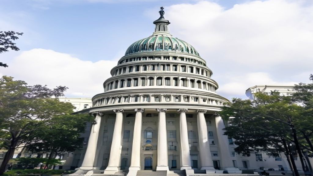 US Capitol building regulation finance law stablecoin