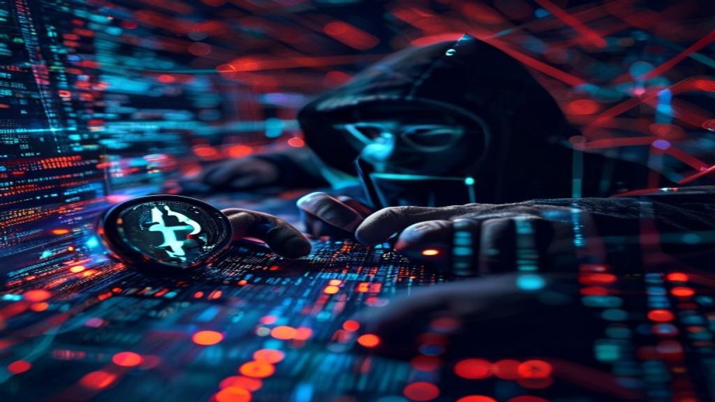 cybersecurity hacker cryptocurrency blockchain attack