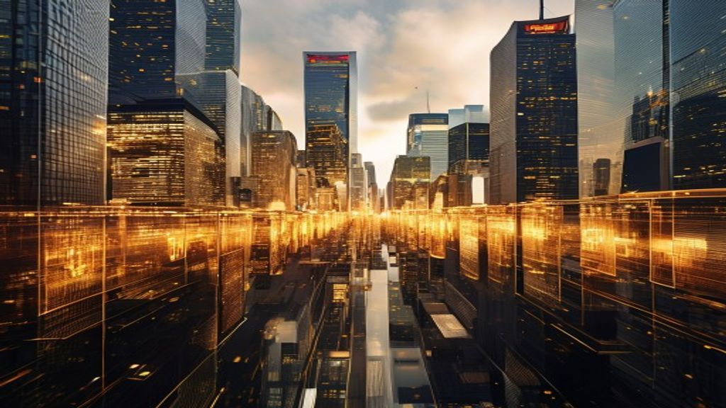 Hong Kong financial district gold yuan digital currency