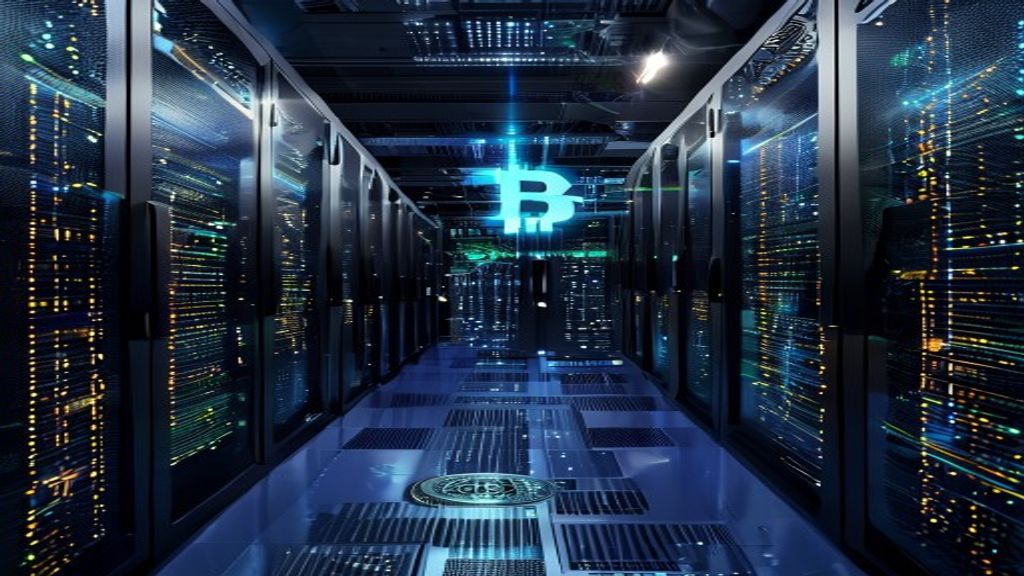 bitcoin mining data center servers AI infrastructure