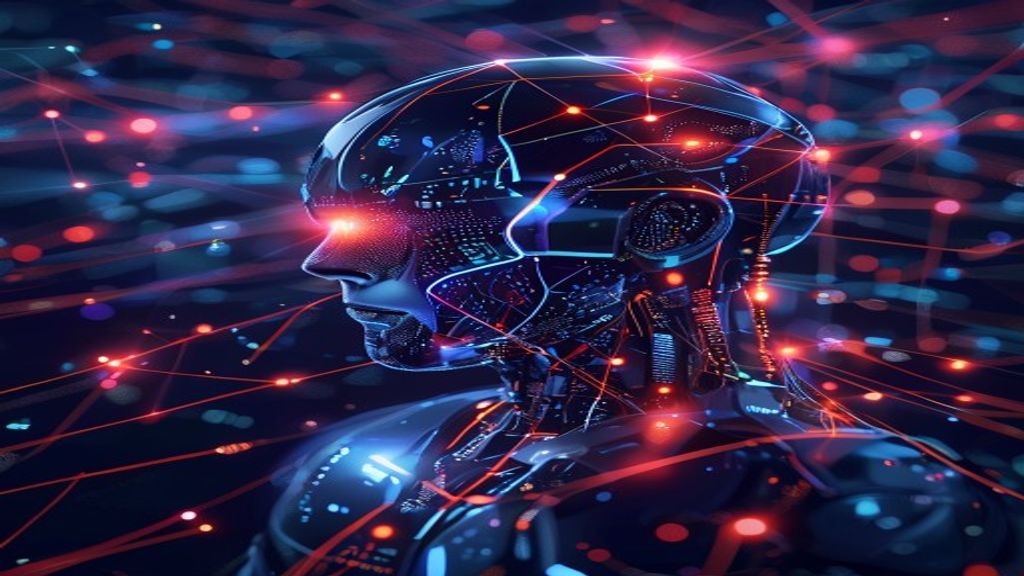 artificial intelligence blockchain payments futuristic