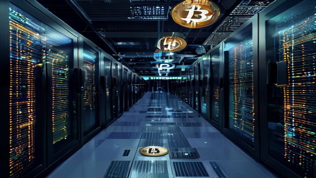 bitcoin mining data center nasdaq stock market