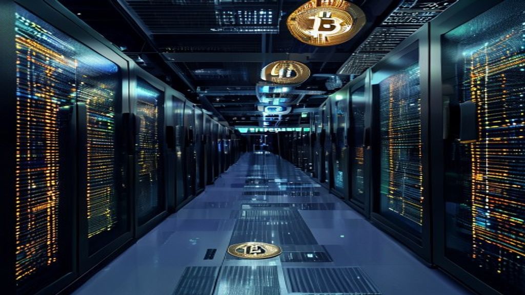 bitcoin mining data center nasdaq stock exchange