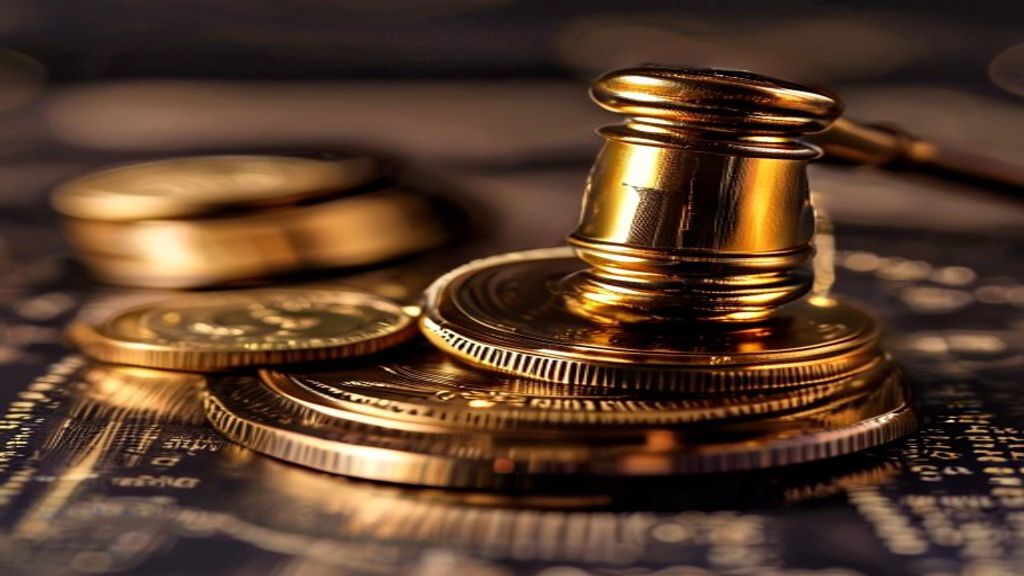 crypto exchange audit legal arbitration court gavel bitcoin