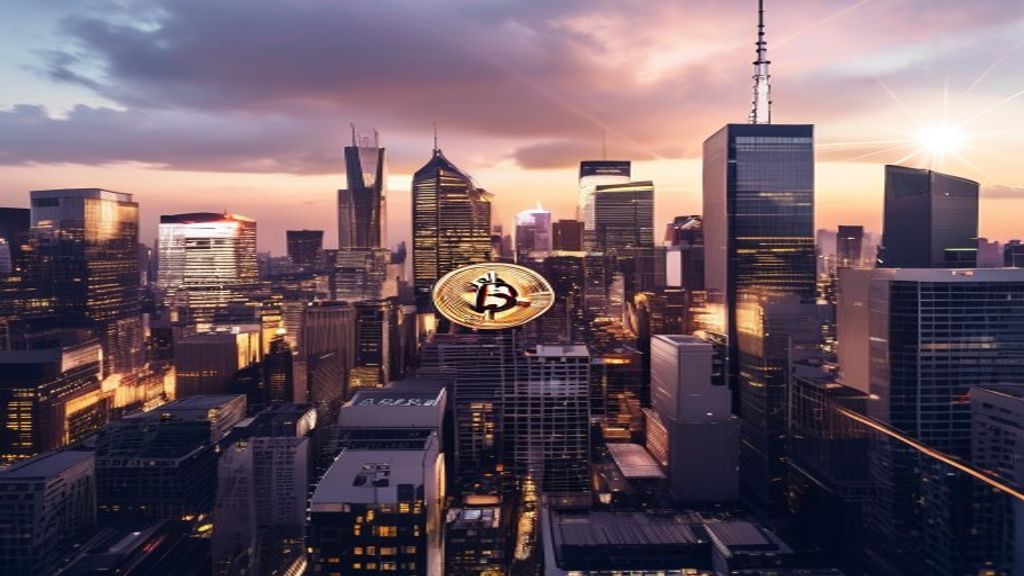 bitcoin corporate investment japan skyline