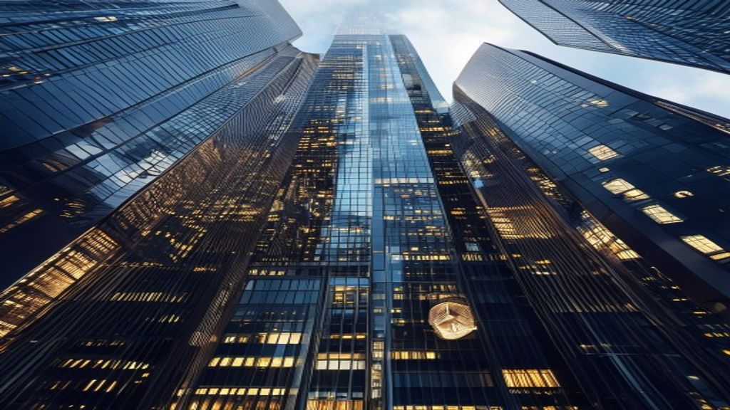 Bitcoin corporate treasury Japan skyscraper financial