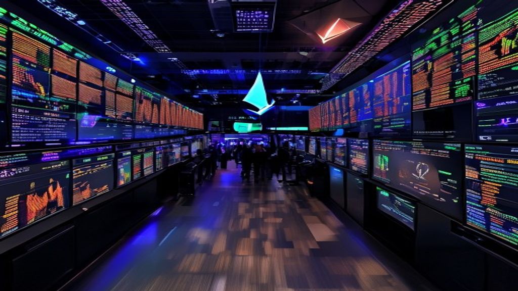 Morgan Stanley stock exchange cryptocurrency Ethereum Solana trading floor