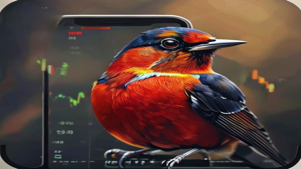 Robinhood app stock trading smartphone finance growth