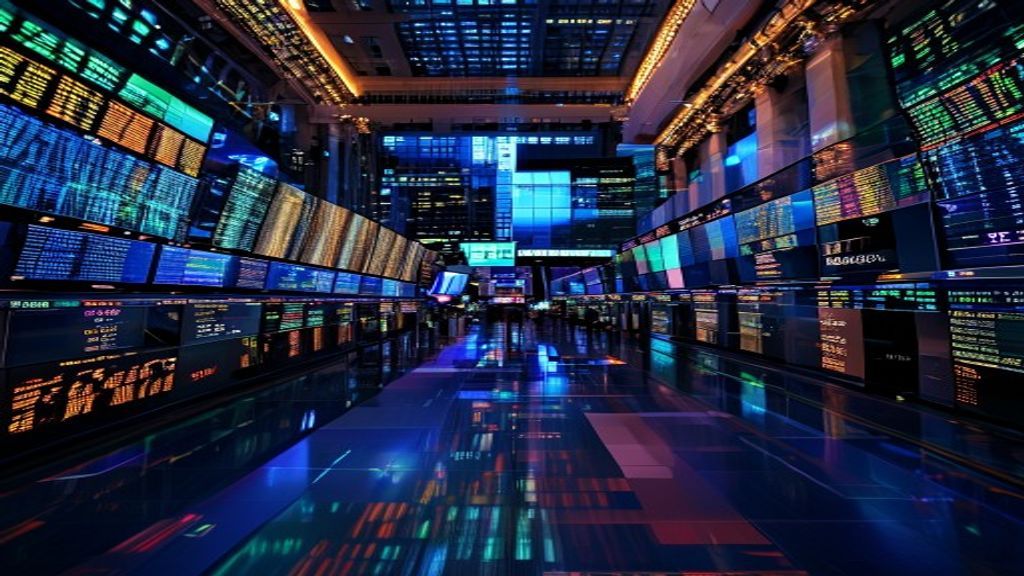 New York Stock Exchange trading floor technology finance