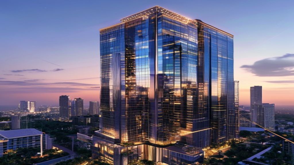luxury real estate blockchain tokenization Florida skyscraper