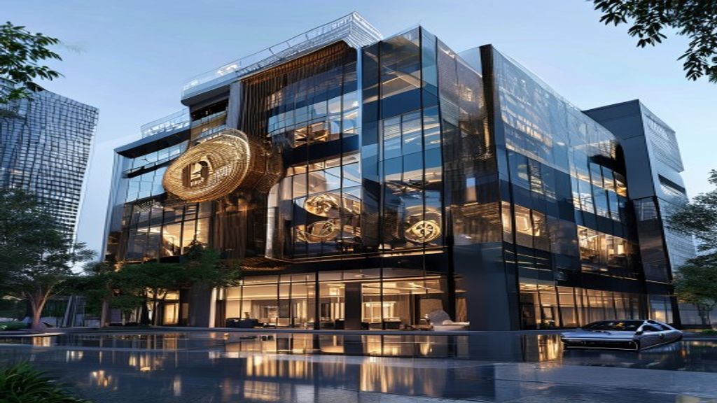 bitcoin corporate treasury office building