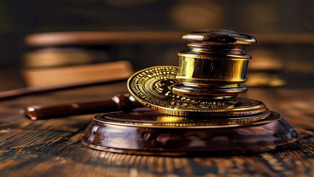 courthouse gavel cryptocurrency bitcoin justice Brazil