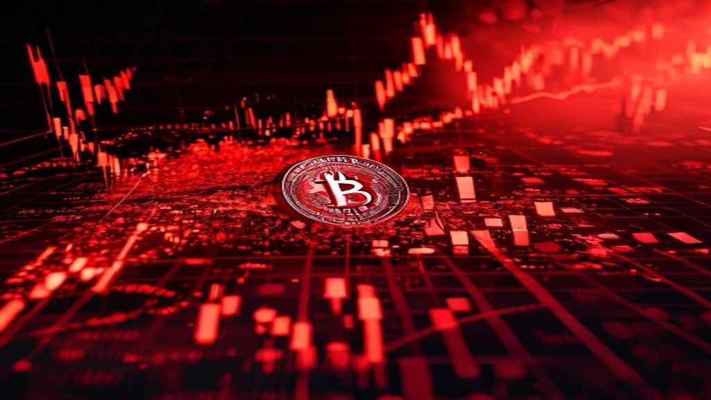 crypto token crash market red chart collapse fraud investigation
