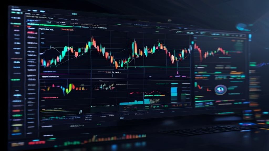 decentralized exchange crypto trading screen chart growth