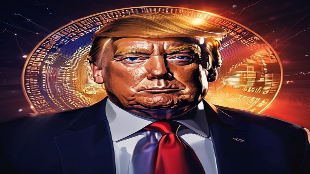 Donald Trump cryptocurrency bitcoin digital finance