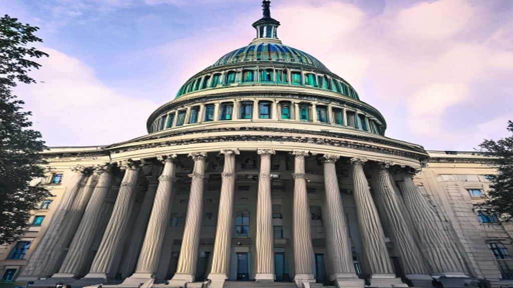 US Senate Capitol building politics crypto legislation
